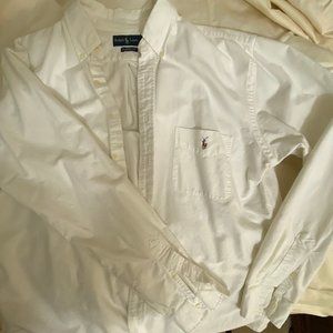 Ralph Lauren Men's Long Sleeve Shirt - Large Tall